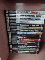 Lot of SONY Playstation 2 Games