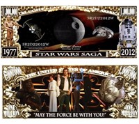 Star Wars May The Force Be With You $1m Novelty