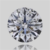 Gia Certified Round Cut .22ct Si1 Diamond