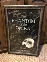 Phantom of the Opera Signed Poster
