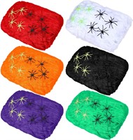 $23  Spider Webs 2000 sq ft  300 Spiders  6 Colors