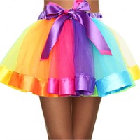 $20  RELBCY Women Rainbow Tutu Skirt  Dance 43