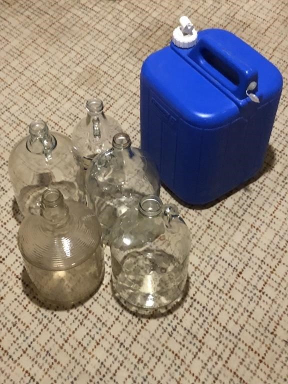 Gallon Bottles & Coleman Water Jug