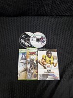 Xbox 360 and PS2 Game Lot