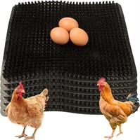 Chicken Nesting Pads  6 PCS for Coop (Black)