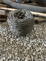 new roll of 2 point barbwire
