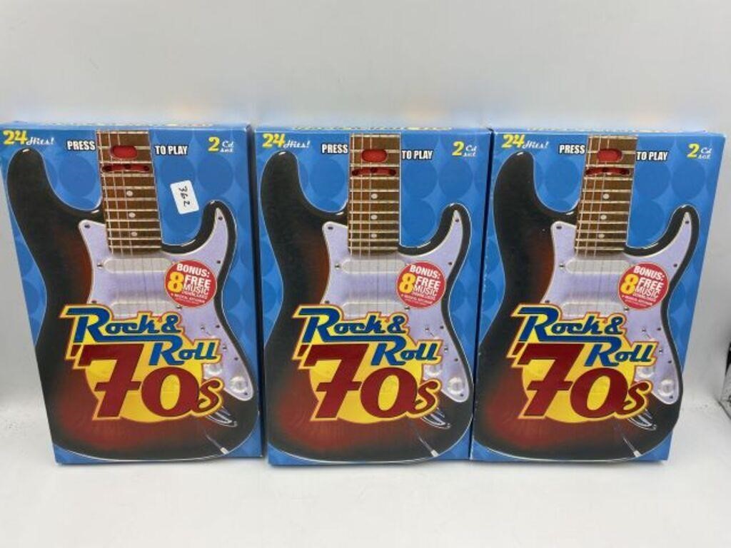 ROCK & ROLL 70'S CD'S SET  X 3