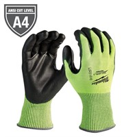 $11  Small Hi-Vis Level 4 Cut Resistant Work Glove