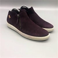 Ecco Purple Suede Shoes Women's 9