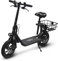 Electric Scooter for Adults - With Seat & Basket