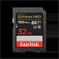 $16  SanDisk 32GB Extreme PRO SDHC/SDXC UHS-I Card