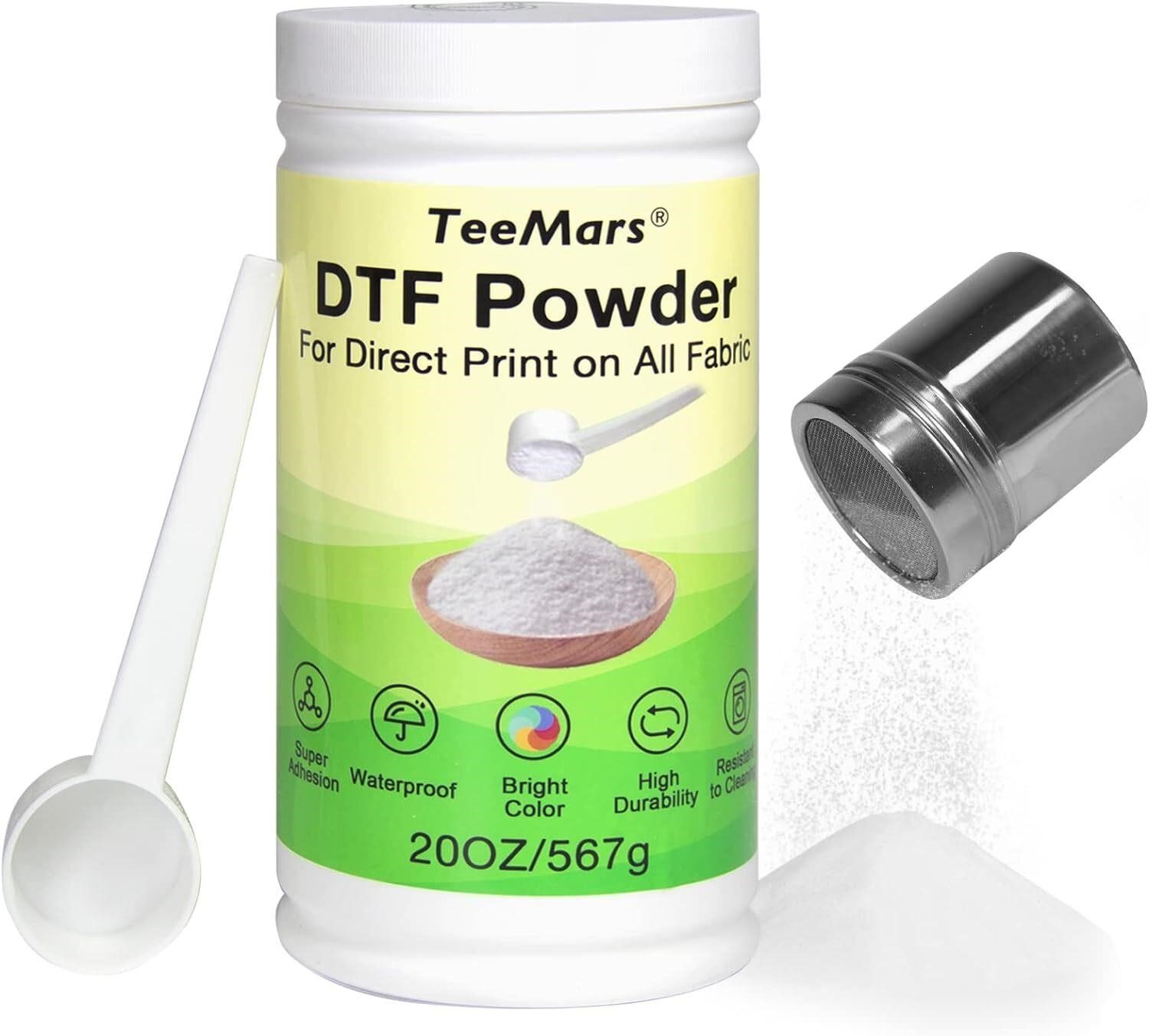 DTF Powder  White 500g DTF Transfer Powder