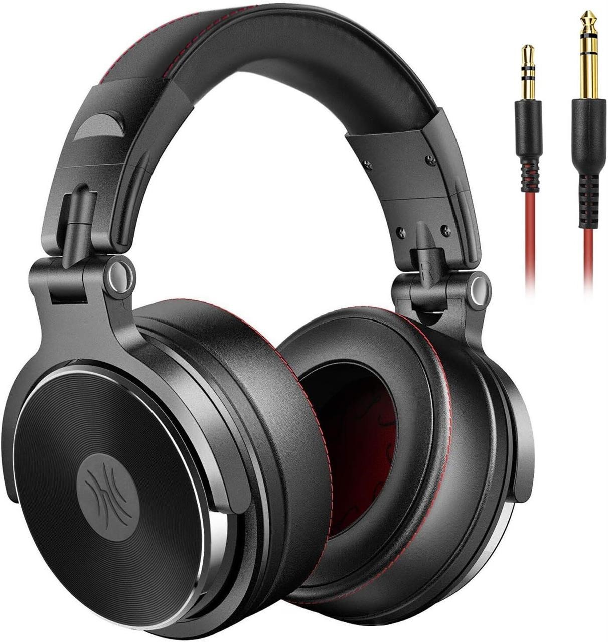 $42  OneOdio Headphones  50mm for AMP Guitar  Blac