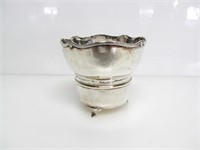 STERLING 3-FOOTED DEEP BOWL 3"T X 3.5" DIA.