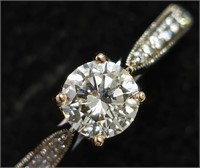 $6400  Lab Grown Diamond(0.6ct) Diamonds(0.16ct) R