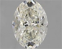 Gia Certified Oval Cut .91ct Vs2 Diamond