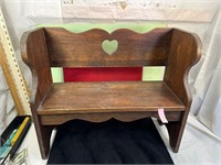 **SMALL WOODEN BENCH