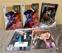 Lot of 5 Comic Books Krypton Morbius Battlestar