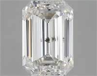 Gia Certified Emerald Cut 1.00ct Si2 Diamond