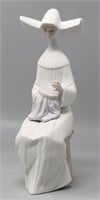 LLADRO Time to Sew #5501.3 Nun Figurine