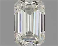 Gia Certified Emerald Cut .50ct Vs1 Diamond