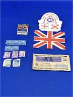 Ration Book Stamps etc