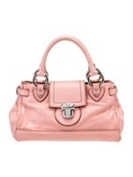 Marc Jacobs Pink Leather Top Handle Bag