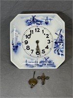 Wall Plate 8 Day Clock