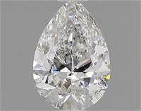 Gia Certified Pear Cut .70ct I1 Diamond