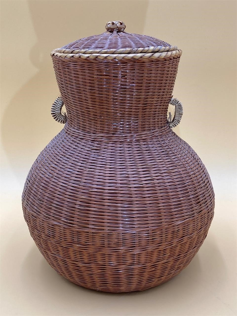 Vintage Hand Woven Native American Basket