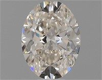 Gia Certified Oval Cut .50ct Vs1 Diamond
