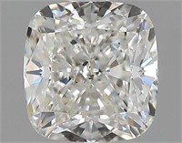 Gia Certified Cushion Cut .90ct Si1 Diamond