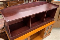 Modern Hall Bench (W/ Lower Cubby Holes)