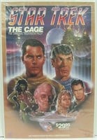 Star Trek The Cage 1986 TV Pilot VHS Promo Poster