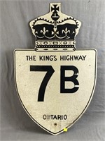 7B Kings Highway Sign