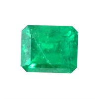 Natural 6x4mm Emerald Cut Emerald (a Grade)