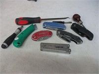 Tool Lot - Multi Tools, Box Cutters