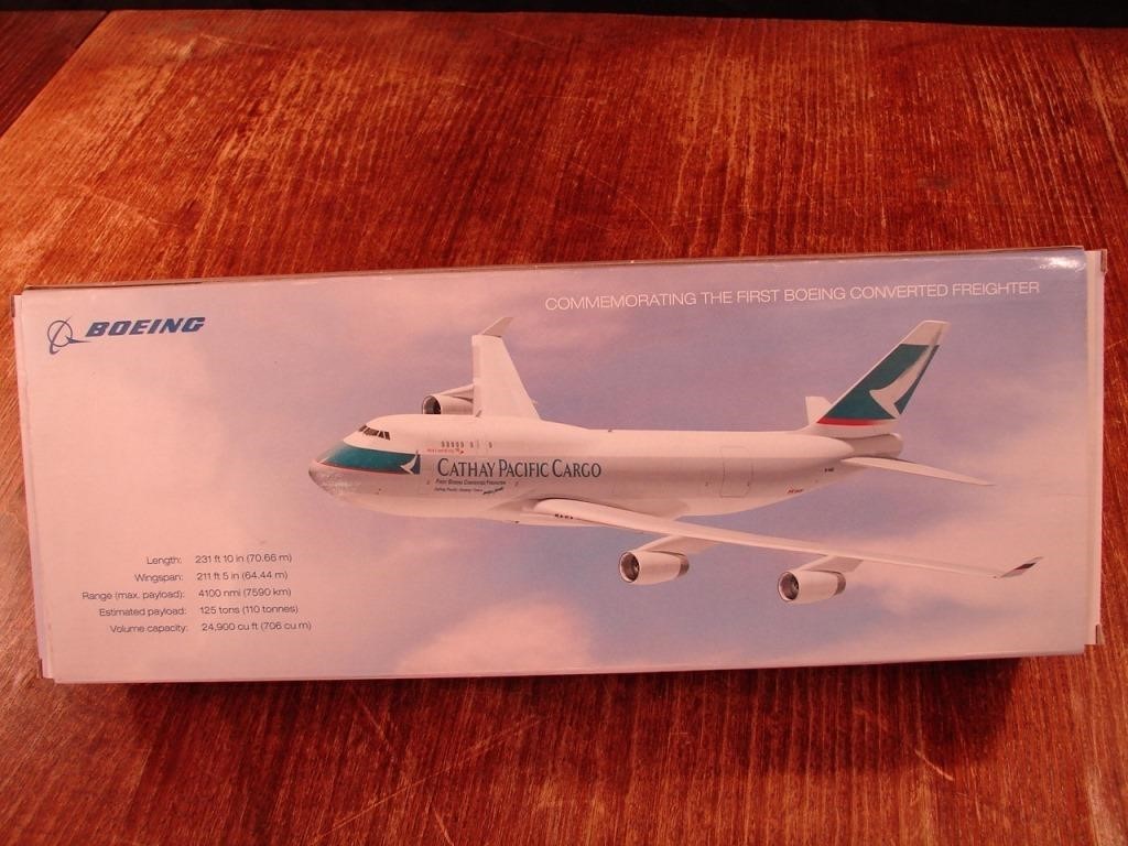 Cathay Pacific scale Boeing 747 scale model