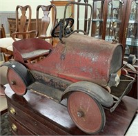 Antique Red Pedal Car