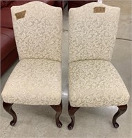 Pair Of Upholstered Side Chairs