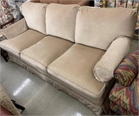 Brown Upholstered “Fairfield” Sofa