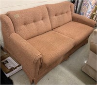 Brown Upholstered Sofa