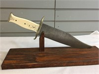 Beautiful Custom Made Bowie Knife by Hawkeye