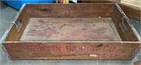 1960's Griffin Baking Co Wooden Delivery Crate