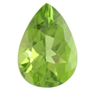 Genuine 1.0ct Pear Peridot