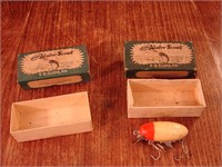 Lot of 2 Clark Water Scout Vintage Lures