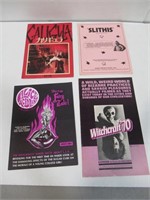 1960s-80s Cult/Horror Pressbooks/Program