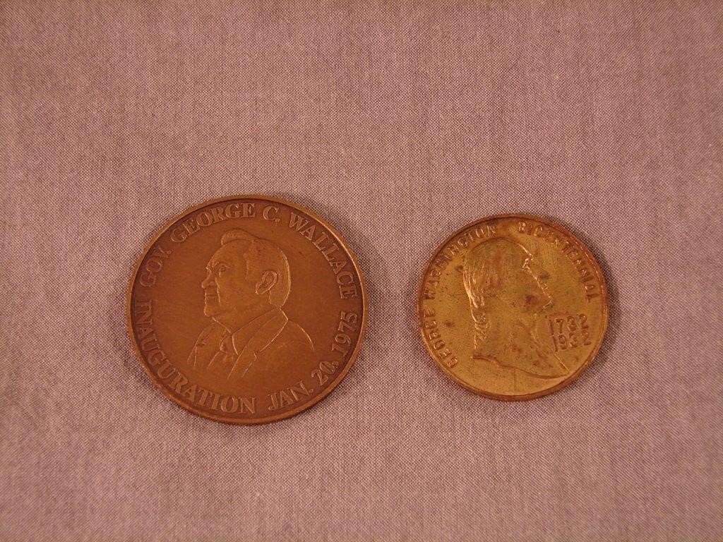 Lot of 2 Bicentennial & Inauguration coins
