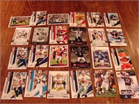 Lot of 23 Vintage player football cards