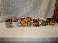 Assortment of Federal Eagle Mugs & Pitchers